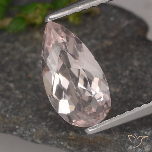 1.15ct 天然 火烈鸟粉色 铯绿柱石, 梨形, VVS-VS