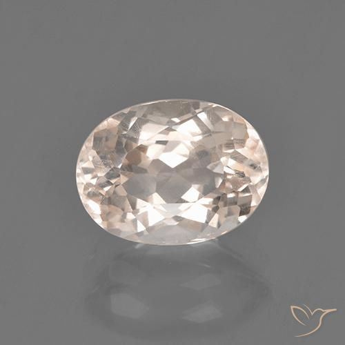2.54ct 天然 中粉红色 铯绿柱石, 椭圆形, VS