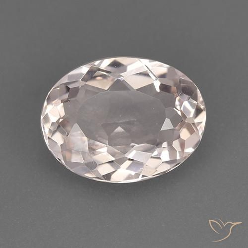 1.64ct 天然 中浅粉色 铯绿柱石, 椭圆形, VVS-VS