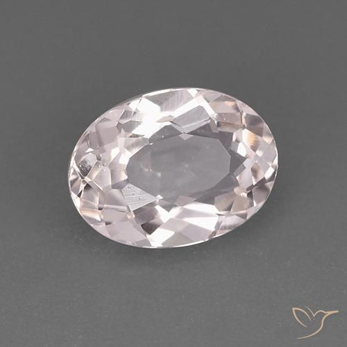 1.18ct 天然 浅粉色 铯绿柱石, 椭圆形, VVS-VS