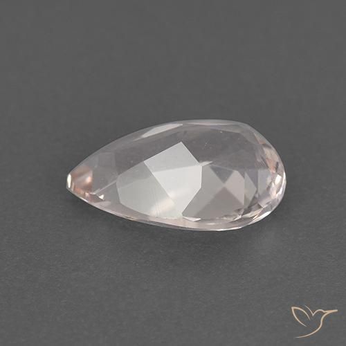 0.98克拉天然铯绿柱石，梨形，VVS-VS