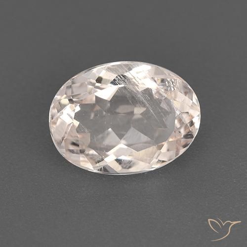 1.18ct 天然 中浅粉色 铯绿柱石, 椭圆形, VS