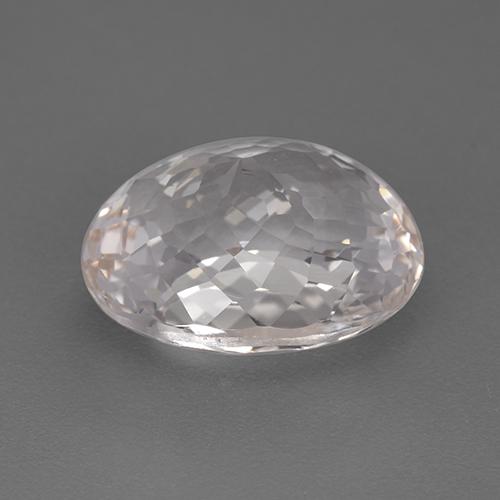 7.46克拉天然粉色摩根石，椭圆形切割，13.5×11.8毫米，VVS-VS