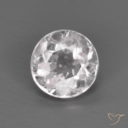 0.71ct 天然 浅粉色 铯绿柱石, 圆形的, VS