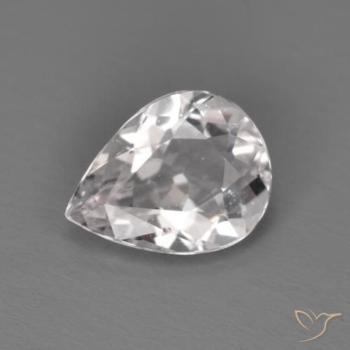 1.09ct 天然 浅粉色 铯绿柱石, 梨形, VS