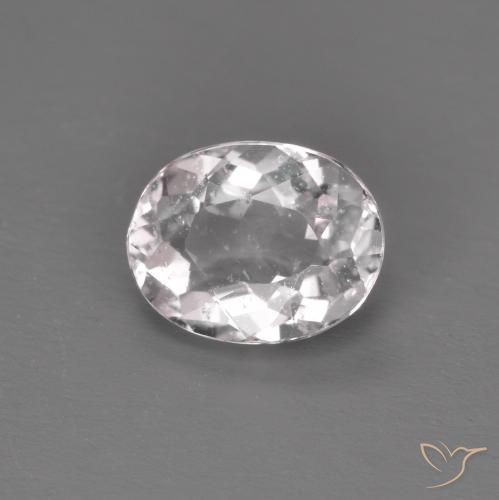 0.93ct 天然 浅粉色 铯绿柱石, 椭圆形, VS