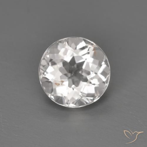 1.09ct 天然 浅粉色 铯绿柱石, 圆形的, VS