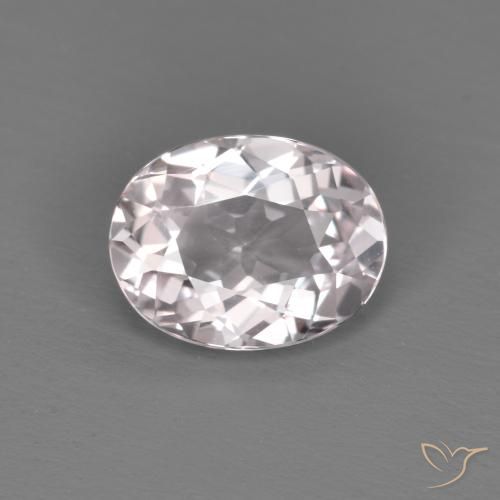 0.94ct 天然 浅粉色 铯绿柱石, 椭圆形, VVS