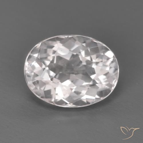 1.54ct 天然 浅粉色 铯绿柱石, 椭圆形, VVS