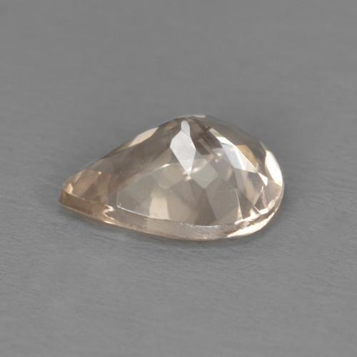 0.84克拉天然粉色摩根石，梨形，7.9×6毫米，VS