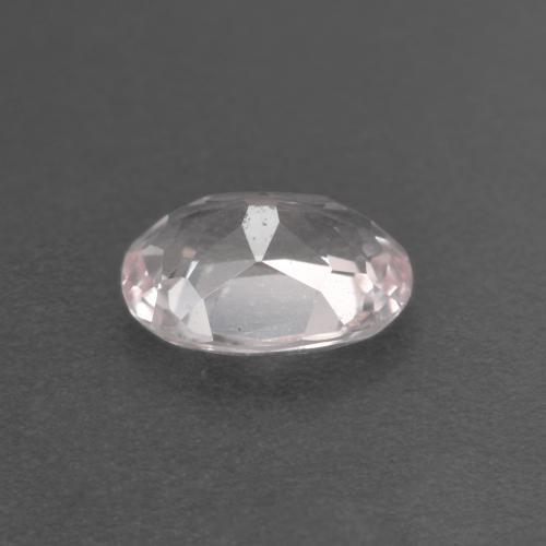 0.63克拉天然粉色摩根石，椭圆形切割，6.8×5毫米，VS