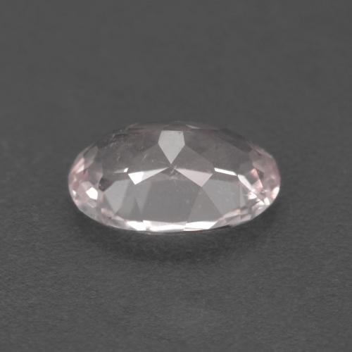 0.81克拉天然粉色摩根石，椭圆形切割，7.6×5.3毫米，VS