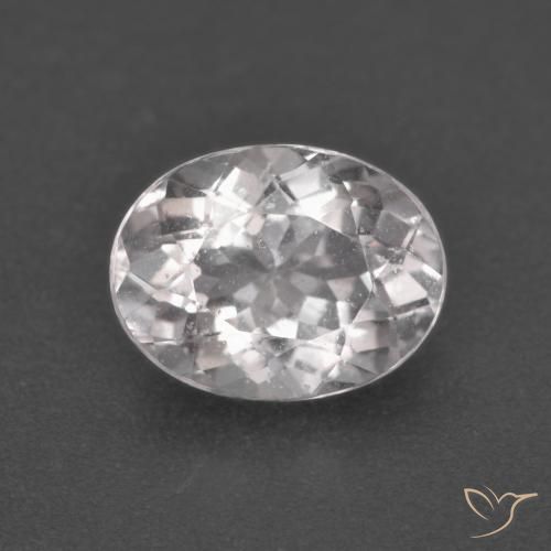 1.73ct 天然 浅粉色 铯绿柱石, 椭圆形, VS