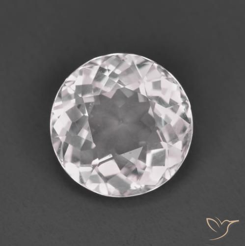 1.61ct 天然 浅粉色 铯绿柱石, 圆形的, VS