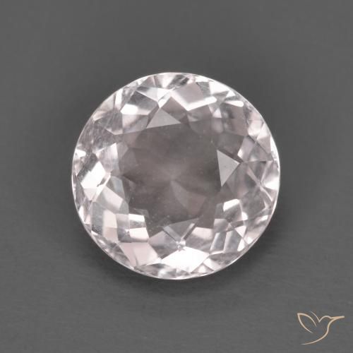 1.52ct 天然 浅粉色 铯绿柱石, 圆形的, VVS-VS