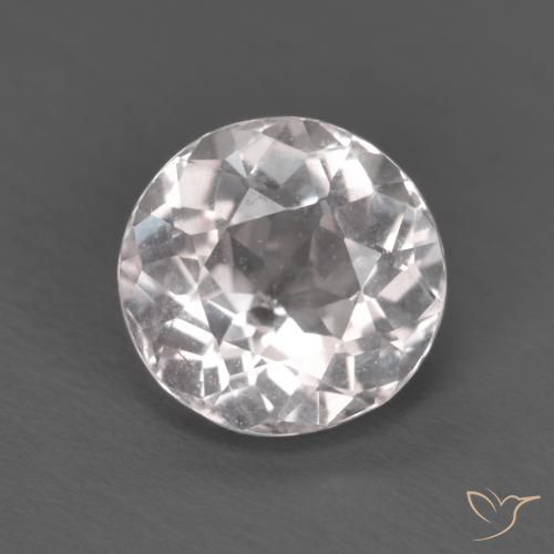 1.54ct 天然 浅粉色 铯绿柱石, 圆形的, VVS-VS