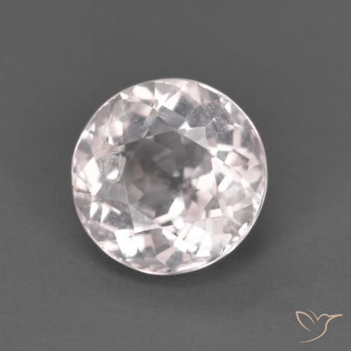 1.46ct 天然 浅粉色 铯绿柱石, 圆形的, VS-SI