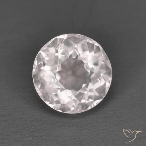 1.47ct 天然 浅粉色 铯绿柱石, 圆形的, VS