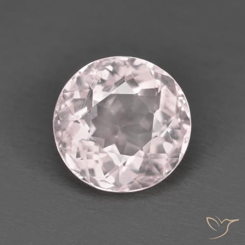 1.61ct 天然 浅粉色 铯绿柱石, 圆形的, VS