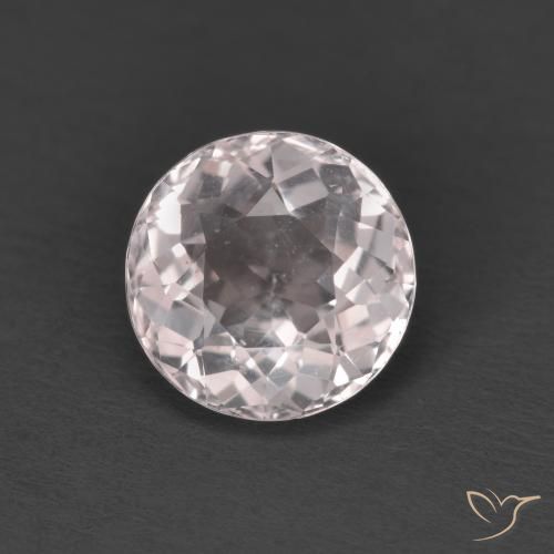 1.47ct 天然 浅粉色 铯绿柱石, 圆形的, VS