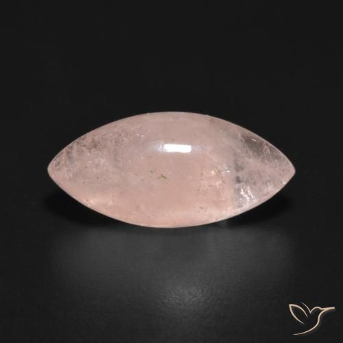 3.51ct 天然 中粉红色 铯绿柱石, 榄尖形, 半透明