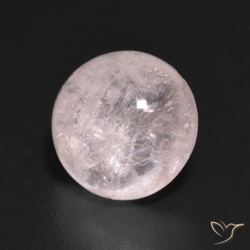 2.82ct 天然 火烈鸟粉色 铯绿柱石, 圆形的, 透明