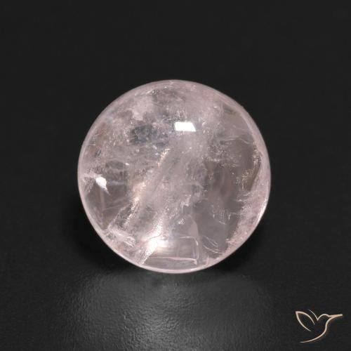 2.22ct 天然 火烈鸟粉色 铯绿柱石, 圆形的, 透明