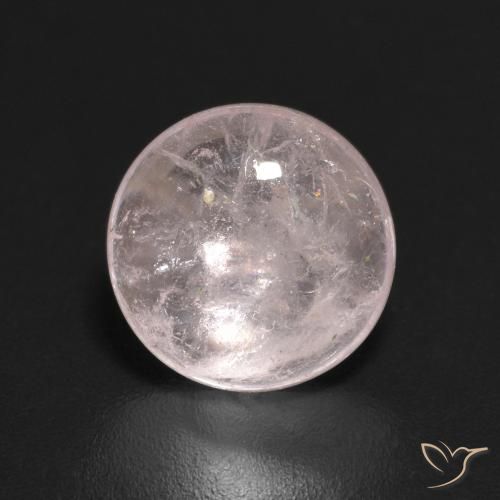 1.82ct 天然 浅粉色 铯绿柱石, 圆形的, 透明