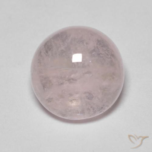 3.10ct 天然 玫瑰粉色 铯绿柱石, 圆形的, 半透明