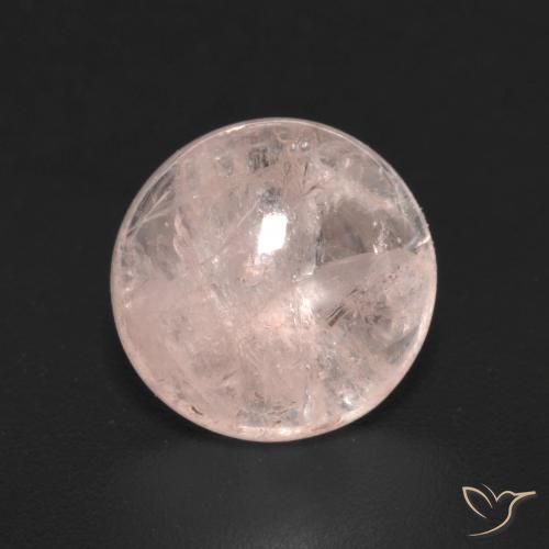 2.90ct 天然 玫瑰粉色 铯绿柱石, 圆形的, 透明