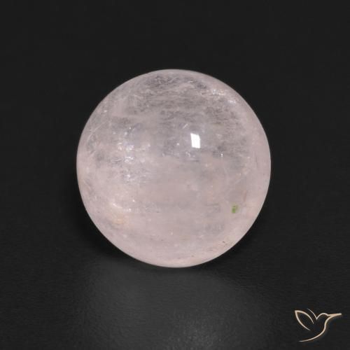 1.98ct 天然 浅粉色 铯绿柱石, 圆形的, 透明