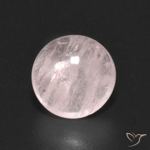 1.68ct 天然 火烈鸟粉色 铯绿柱石, 圆形的, 透明