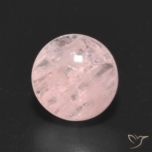 1.97ct 天然 浅珊瑚粉 铯绿柱石, 圆形的, 透明