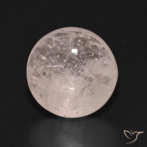 3.72ct 天然 火烈鸟粉色 铯绿柱石, 圆形的, 透明