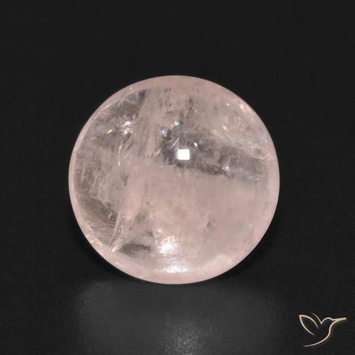 3.12ct 天然 火烈鸟粉色 铯绿柱石, 圆形的, 透明