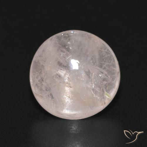 3.70ct 天然 浅粉色 铯绿柱石, 圆形的, 透明