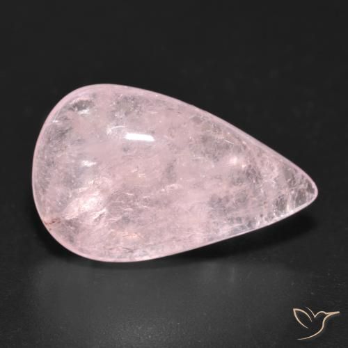 10.42ct 天然 中浅粉色 铯绿柱石, 梨形, 透明