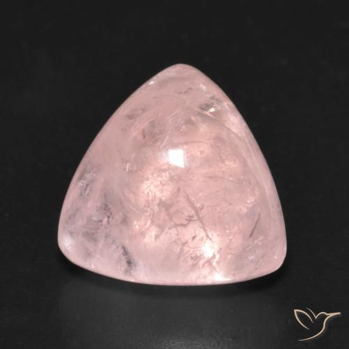 5.99ct 天然 中粉红色 铯绿柱石, 胖三角形, 透明