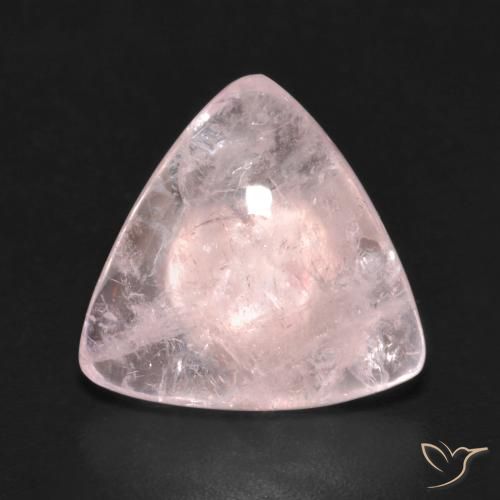 5.39ct 天然 火烈鸟粉色 铯绿柱石, 胖三角形, 透明