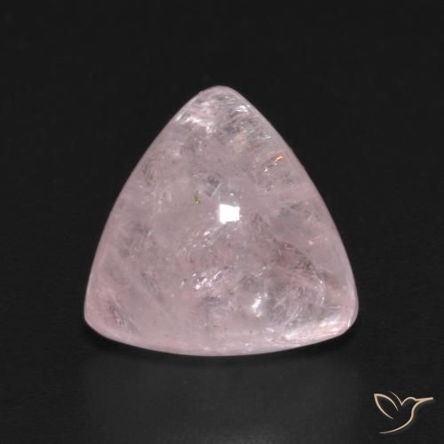 4.70ct 天然 玫瑰粉色 铯绿柱石, 胖三角形, 透明
