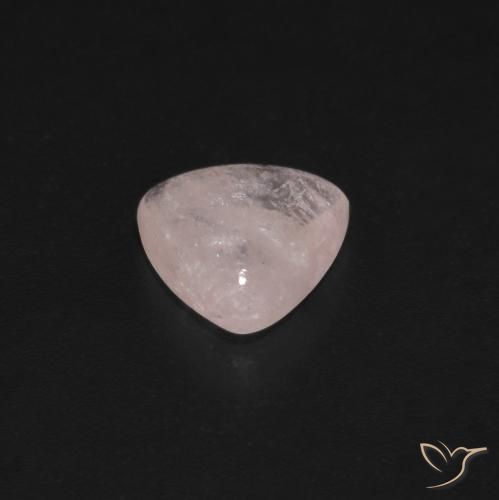 1.70克拉天然铯绿柱石，胖三角形，透明