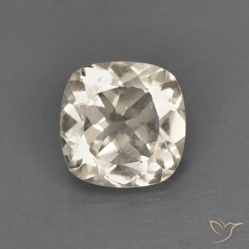 0.78ct 天然 浅金色 铯绿柱石, 软垫, VS