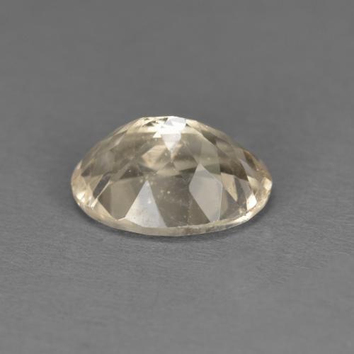 1.14克拉天然金色摩根石，椭圆形切割，8×5.9毫米，VS