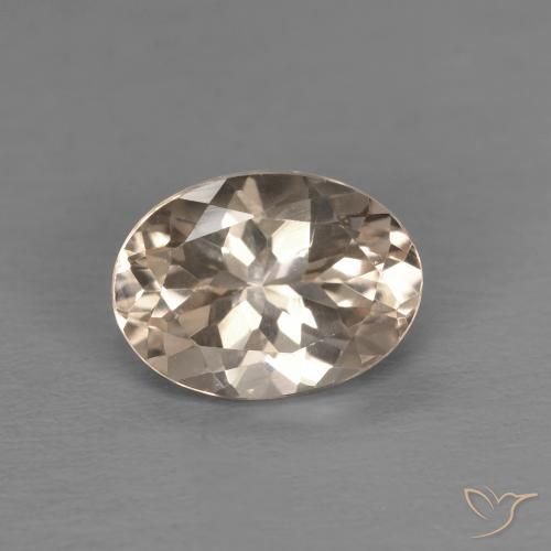 1.14ct 天然 鲑肉粉色 铯绿柱石, 椭圆形, VVS-VS