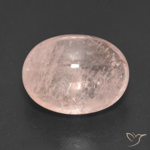 9.59ct 天然 中粉红色 铯绿柱石, 椭圆形, 半透明