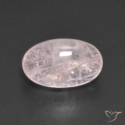 3.16ct 天然 火烈鸟粉色 铯绿柱石, 椭圆形, 透明