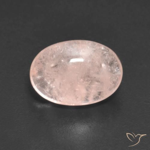 3.33ct 天然 玫瑰粉色 铯绿柱石, 椭圆形, 透明