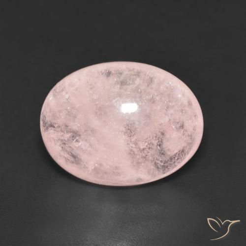 3.73ct 天然 浅粉色 铯绿柱石, 椭圆形, 透明