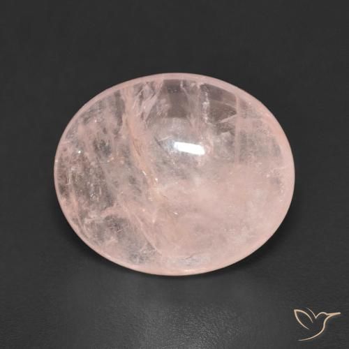 4.45ct 天然 中粉红色 铯绿柱石, 椭圆形, 透明