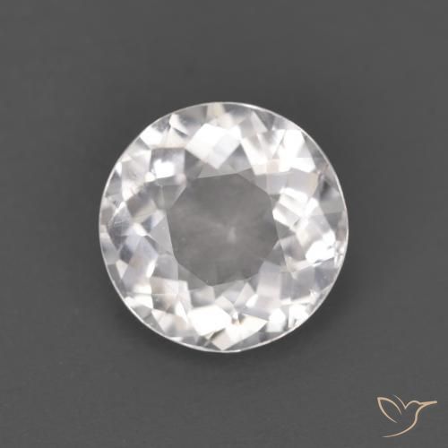1.07ct 天然 浅粉色 铯绿柱石, 圆形的, VS